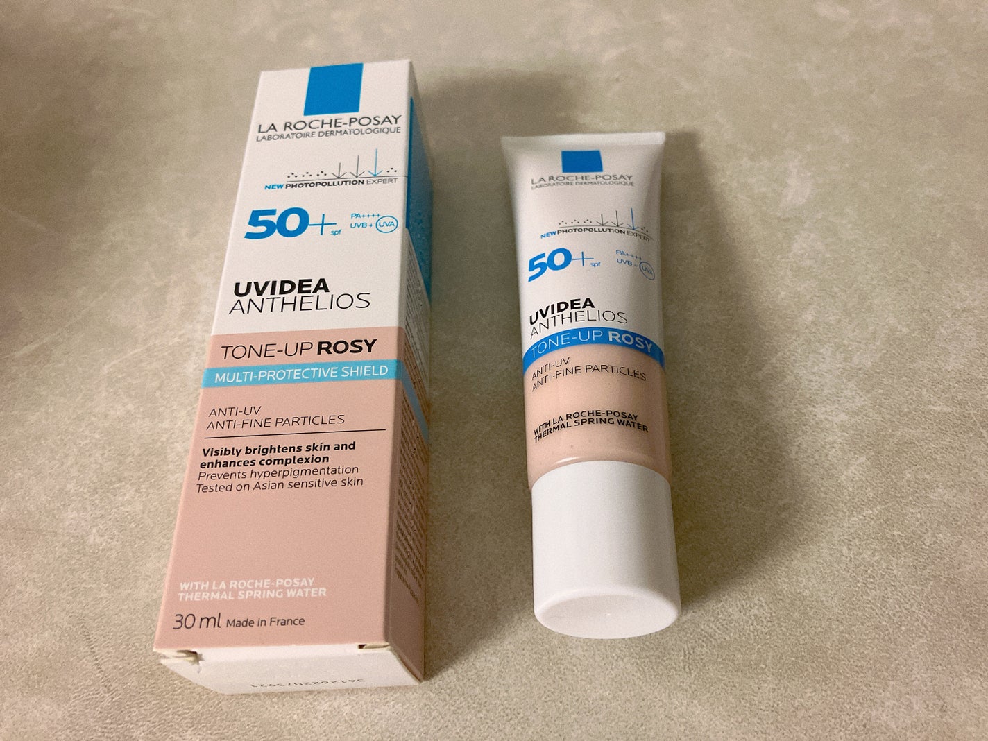 UVイデア XL プロテクショントーンアップ ローズ/ラ ロッシュ ポゼ/日焼け止めクリームを使ったクチコミ(1枚目)