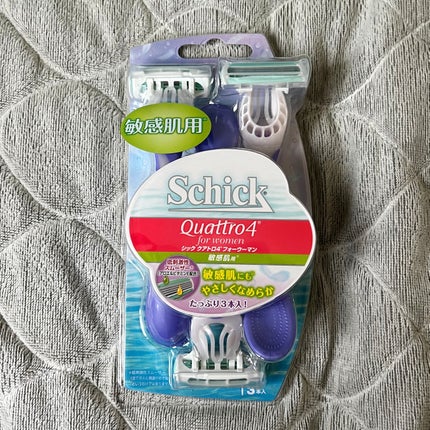 ハイドロシルク 敏感肌用 ホルダー (刃付き+替刃1コ)/ハイドロシルク/シェーバーを使ったクチコミ(1枚目)