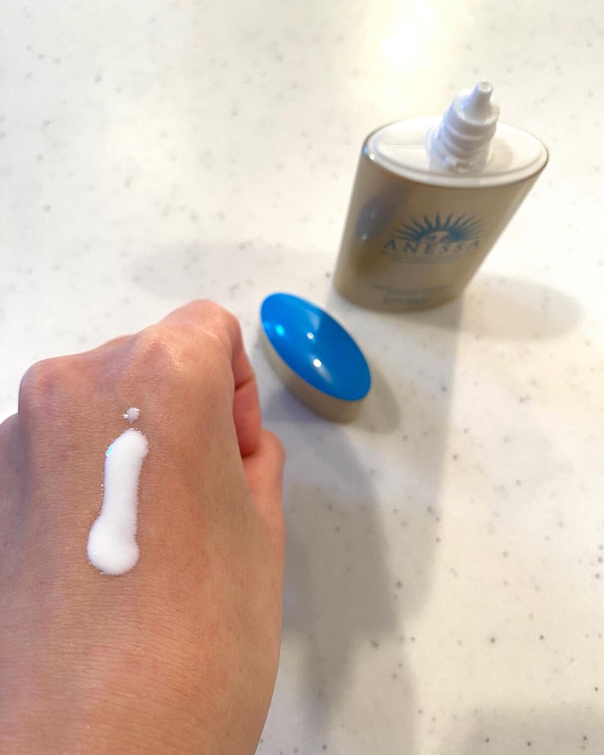 パーフェクトUV スキンケアミルク N/アネッサ/日焼け止め・UVケアを使ったクチコミ(4枚目)