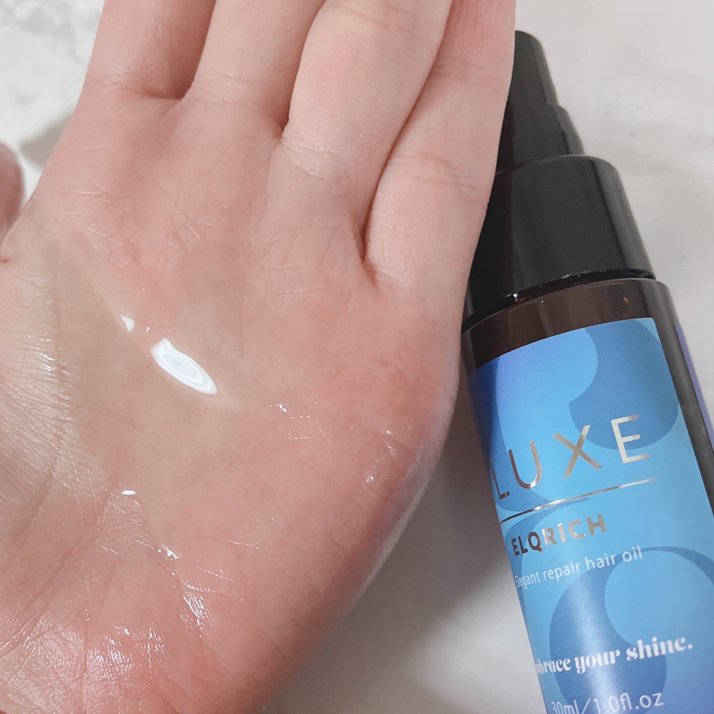 エルクリッチ(ヘアオイル)/ELUXE /ヘアオイルを使ったクチコミ(3枚目)