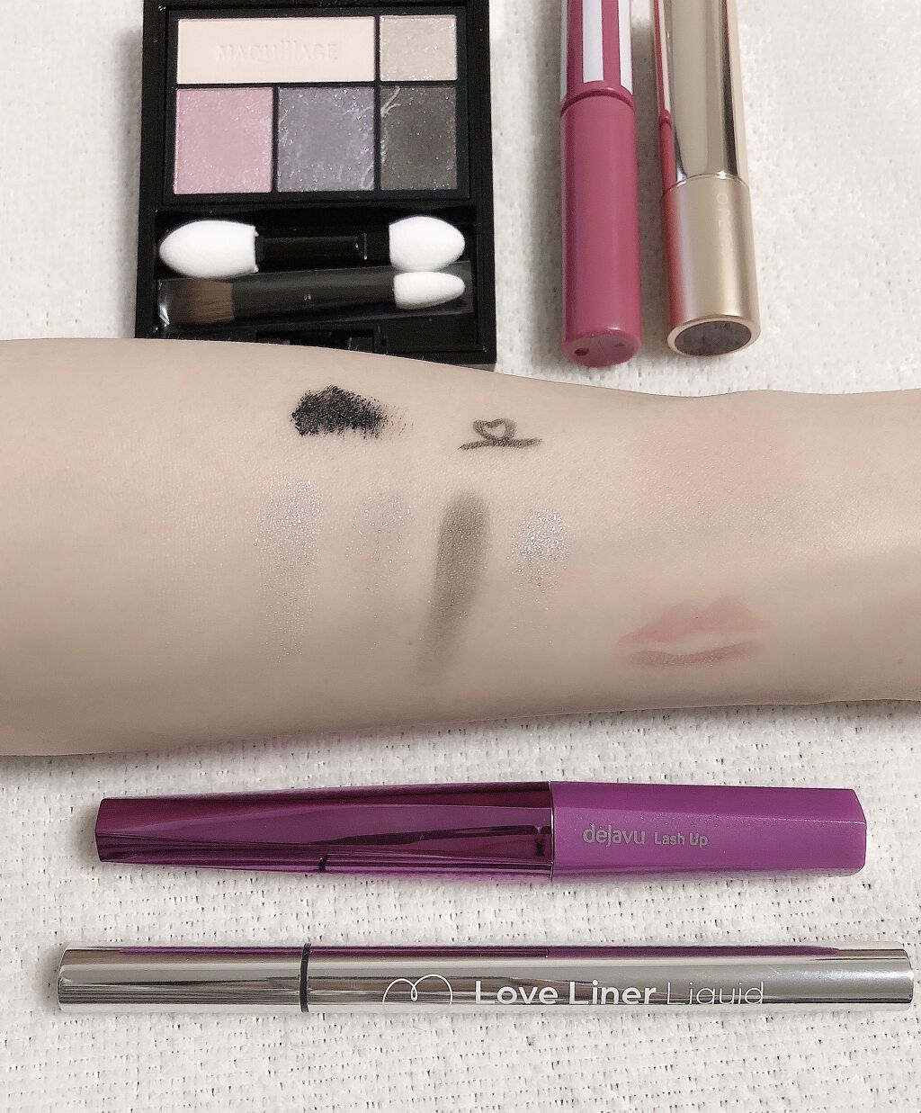 「塗るつけまつげ」自まつげ際立てタイプ/デジャヴュ/マスカラを使ったクチコミ（2枚目）