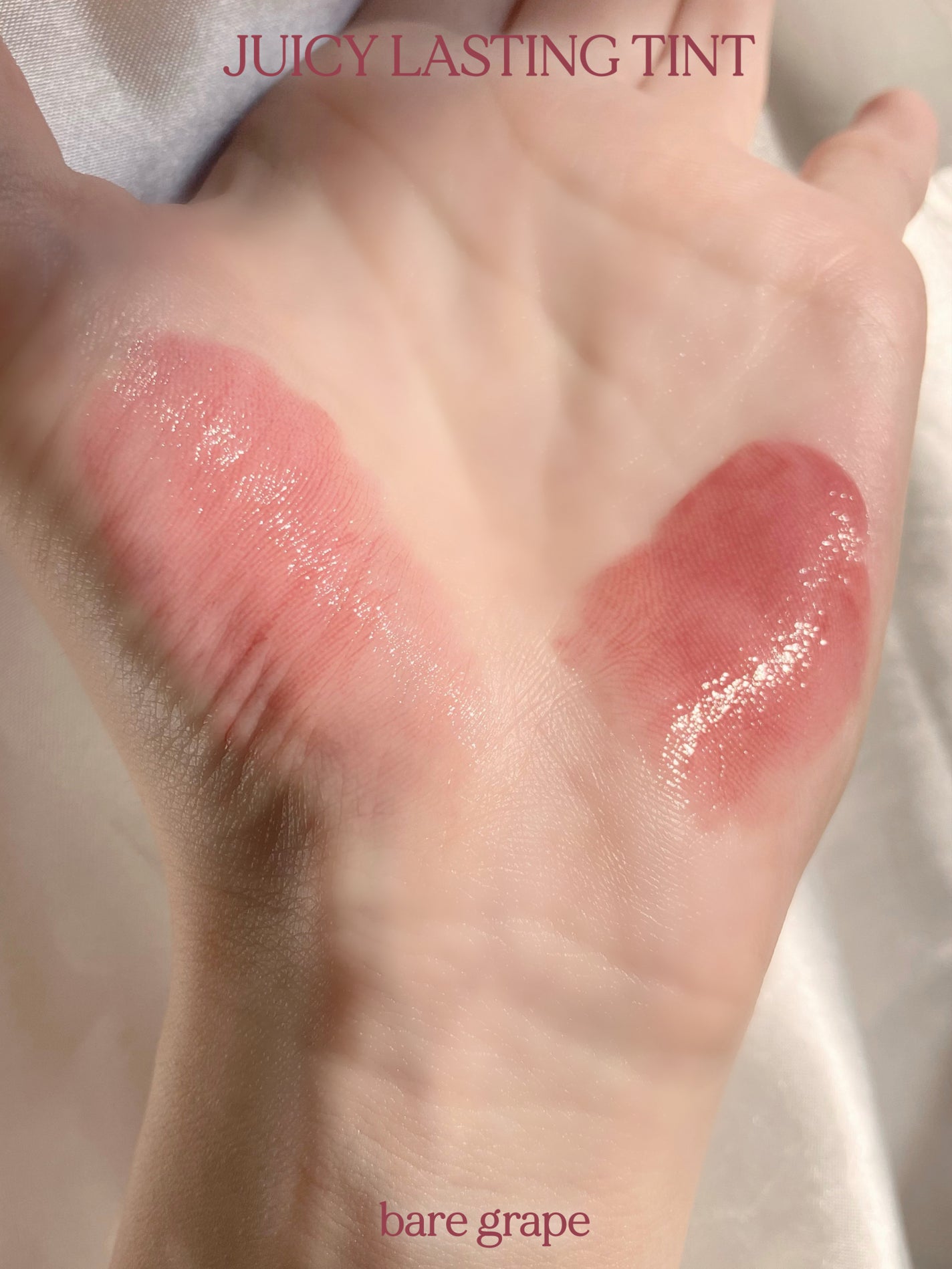 ジューシーラスティングティント/rom&nd/リップティントを使ったクチコミ(3枚目)