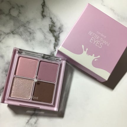 ベターザンアイズ ミルクシリーズ/rom&nd/アイシャドウパレットを使ったクチコミ(1枚目)