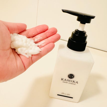 黒髪クリームシャンプー/KAMIKA/シャンプー・コンディショナーを使ったクチコミ(4枚目)