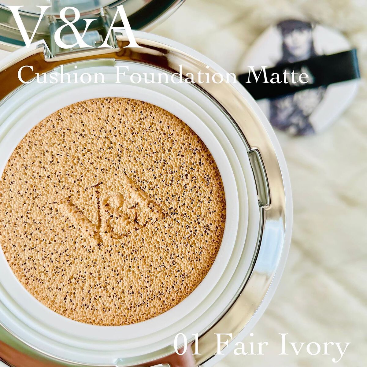 ロングウェアクッションファンデーション/V&Aビューティー/クッションファンデーションを使ったクチコミ(3枚目)