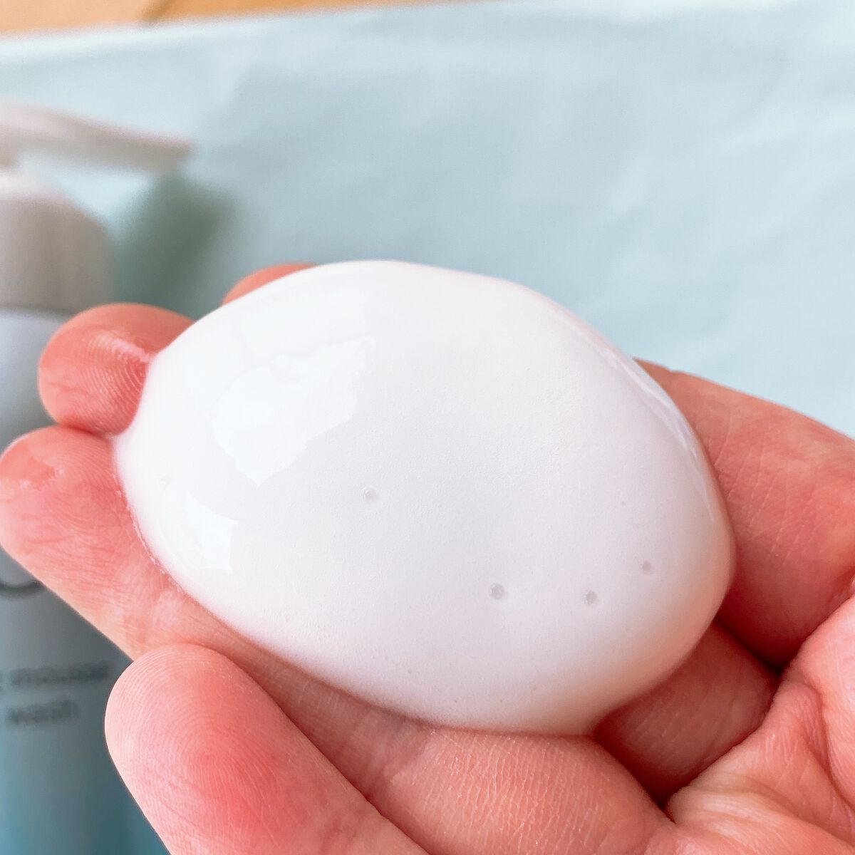 ソフィーナ iP リニュー ムース ウォッシュ/SOFINA iP/泡洗顔を使ったクチコミ（3枚目）