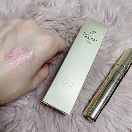 エレガンス リクイッド ルージュ ビジュー/Elégance/口紅を使ったクチコミ(2枚目)