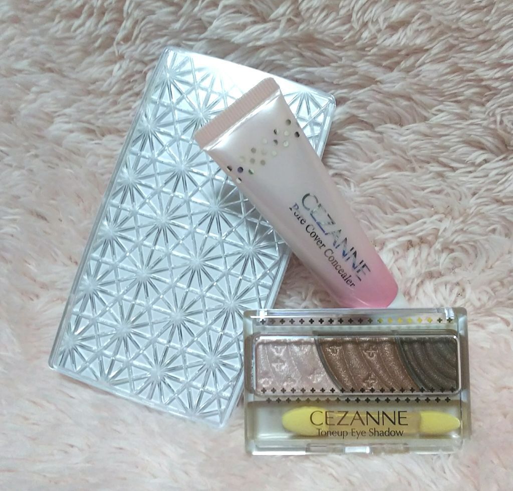 トーンアップアイシャドウ/CEZANNE/アイシャドウパレットを使ったクチコミ（1枚目）