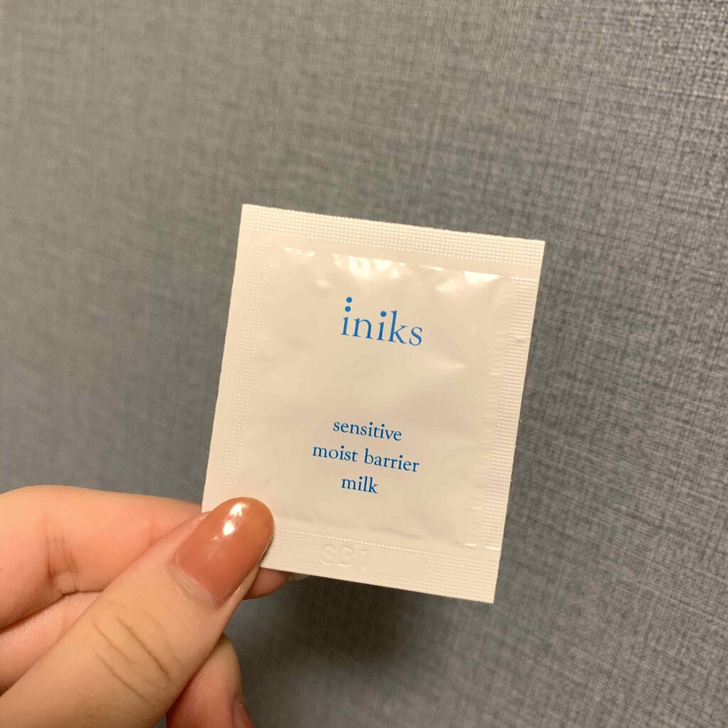 センシティブ モイストバリア ミルク/iniks/乳液を使ったクチコミ(1枚目)