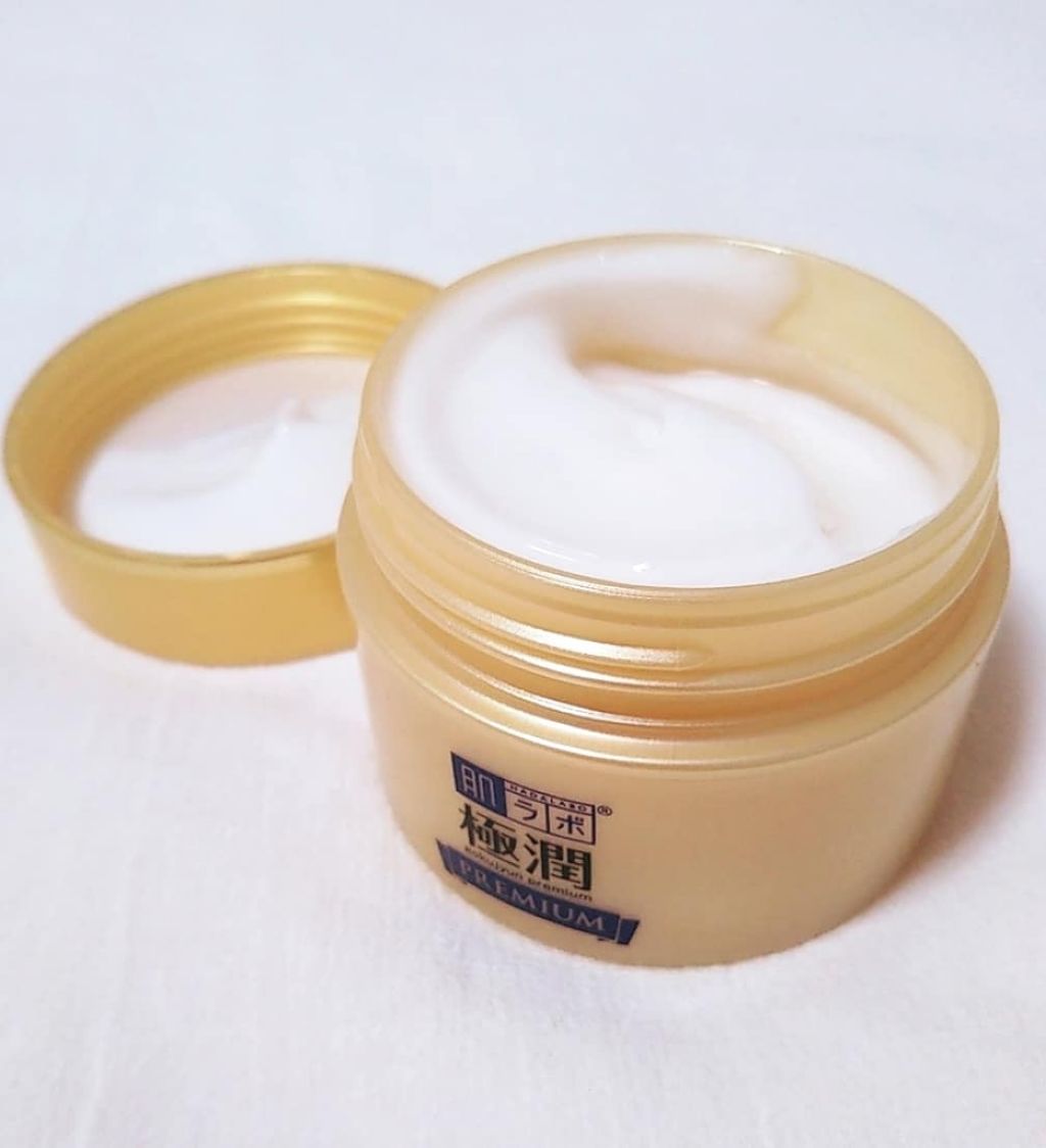 極潤 プレミアムヒアルロンクリーム/肌ラボ/フェイスクリームを使ったクチコミ(2枚目)