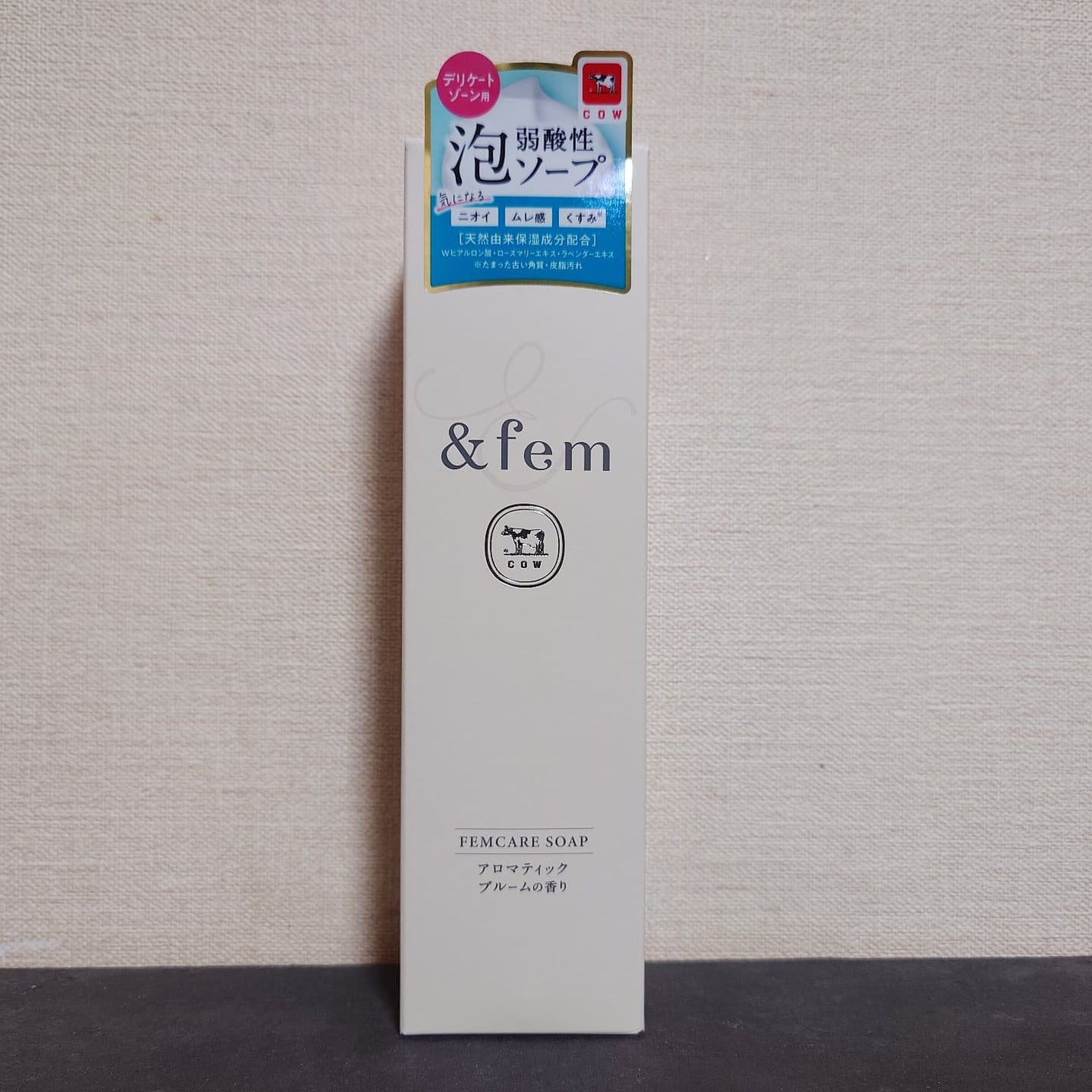 アンドフェム フェムケア泡ソープ/&fem/デリケートゾーンケアを使ったクチコミ(1枚目)