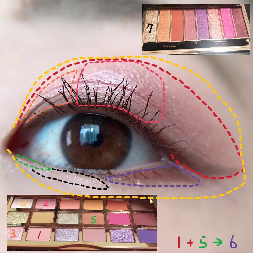 パンプキン スパイス アイシャドウ パレット(旧)/Too Faced/アイシャドウパレットを使ったクチコミ（2枚目）