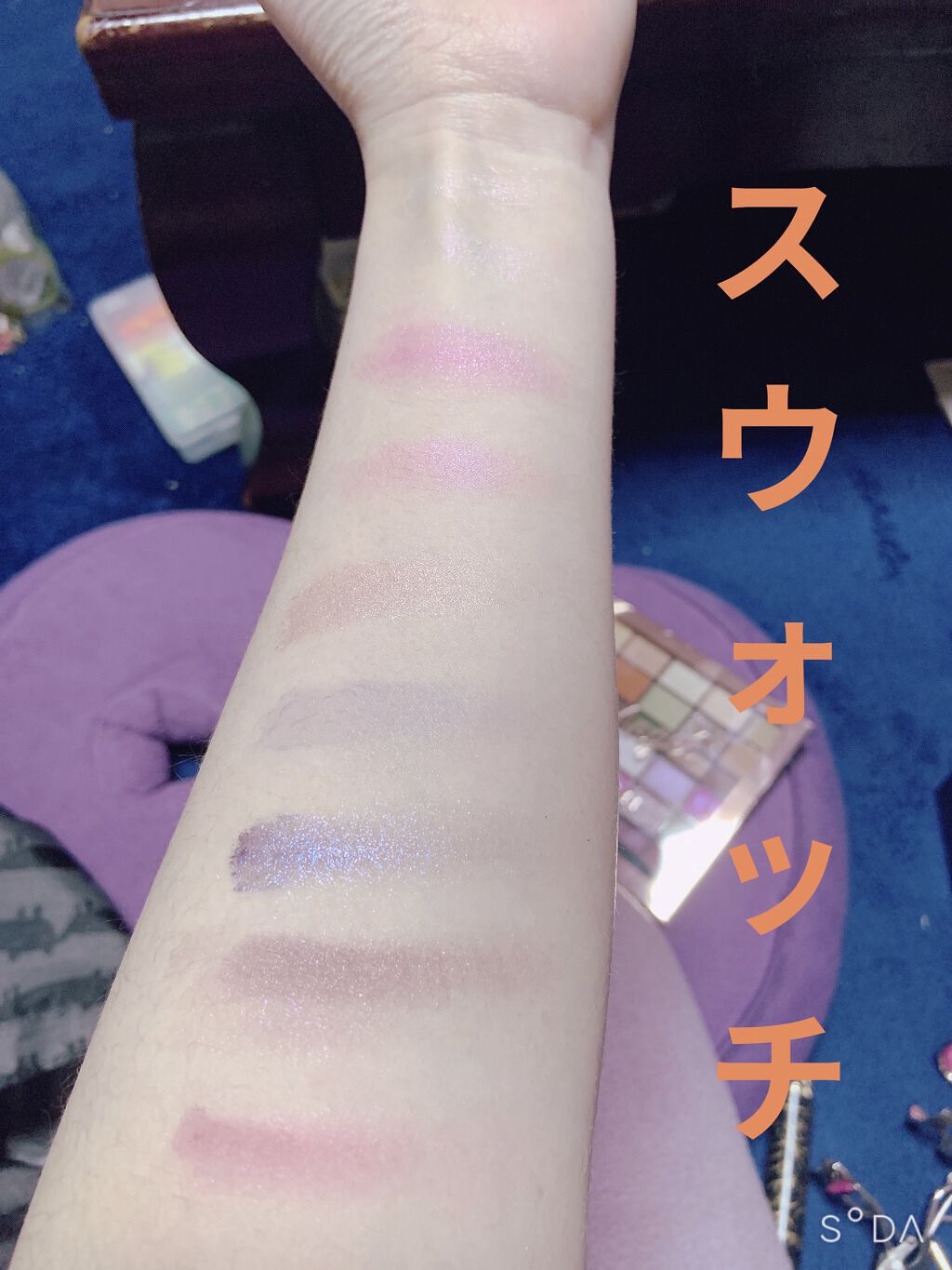 プロコレクション36カラー/Dolly Angel/アイシャドウパレットを使ったクチコミ（3枚目）