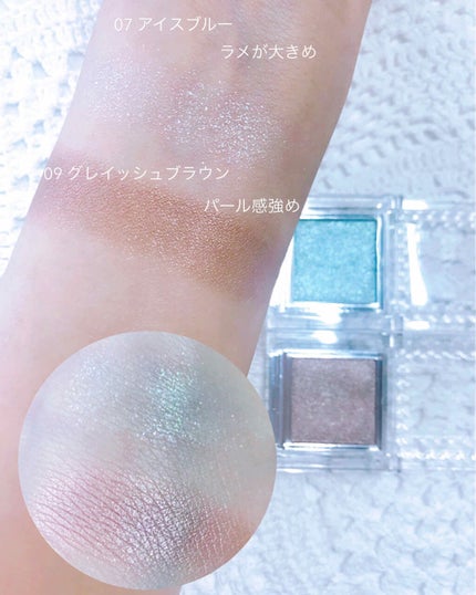 シングルカラーアイシャドウ/CEZANNE/単色アイシャドウを使ったクチコミ(3枚目)