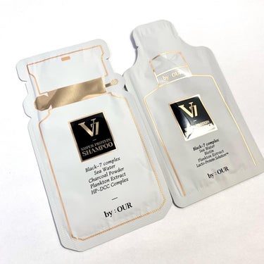 V7 アンチヘアロス シャンプー 100ml/by : OUR/シャンプー・コンディショナーを使ったクチコミ（3枚目）