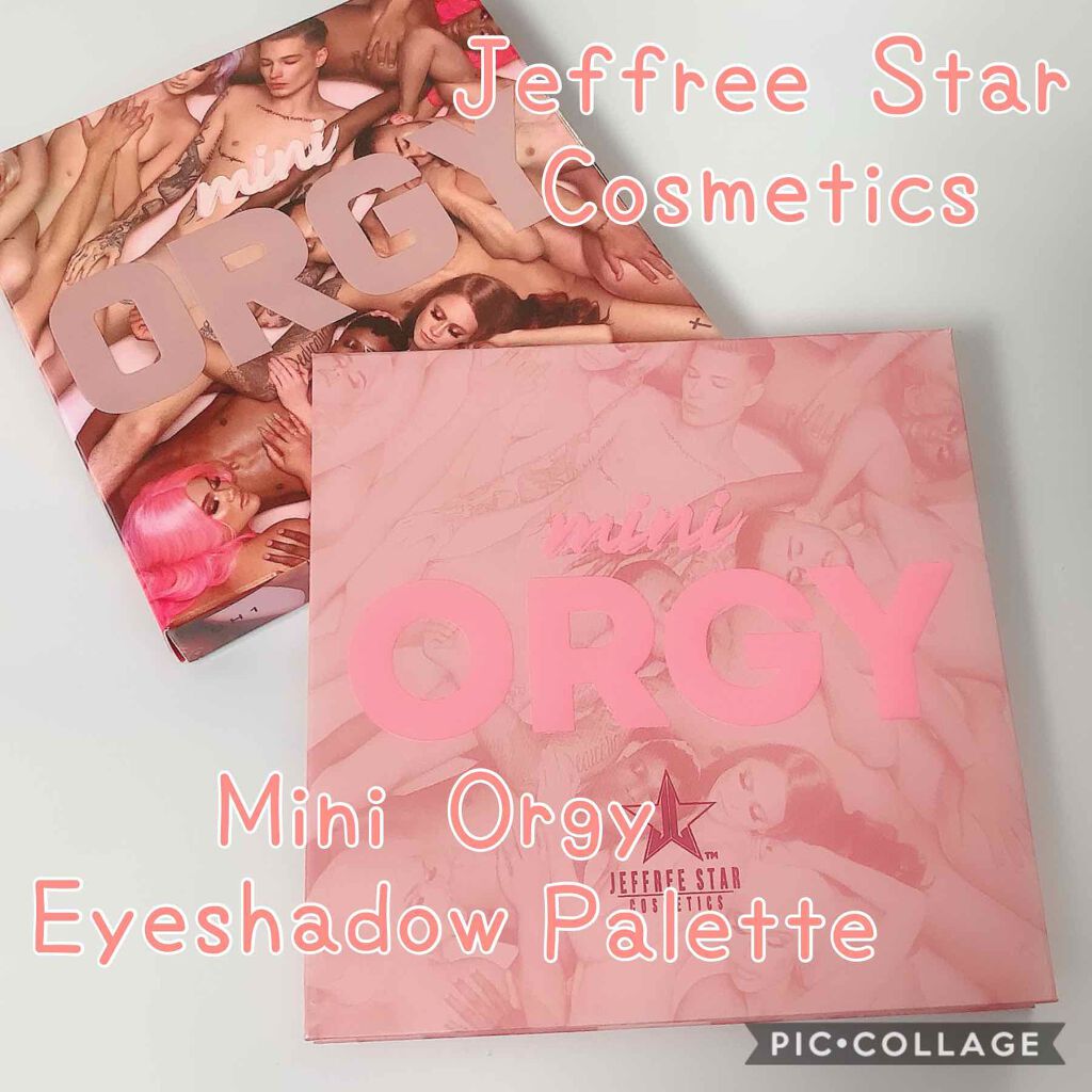 MINI ORGY EYESHADOW PALETTE/Jeffree Star Cosmetics/アイシャドウパレットを使ったクチコミ(1枚目)