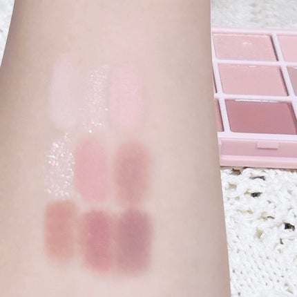 シャドウパレット/dasique/アイシャドウパレットを使ったクチコミ(4枚目)