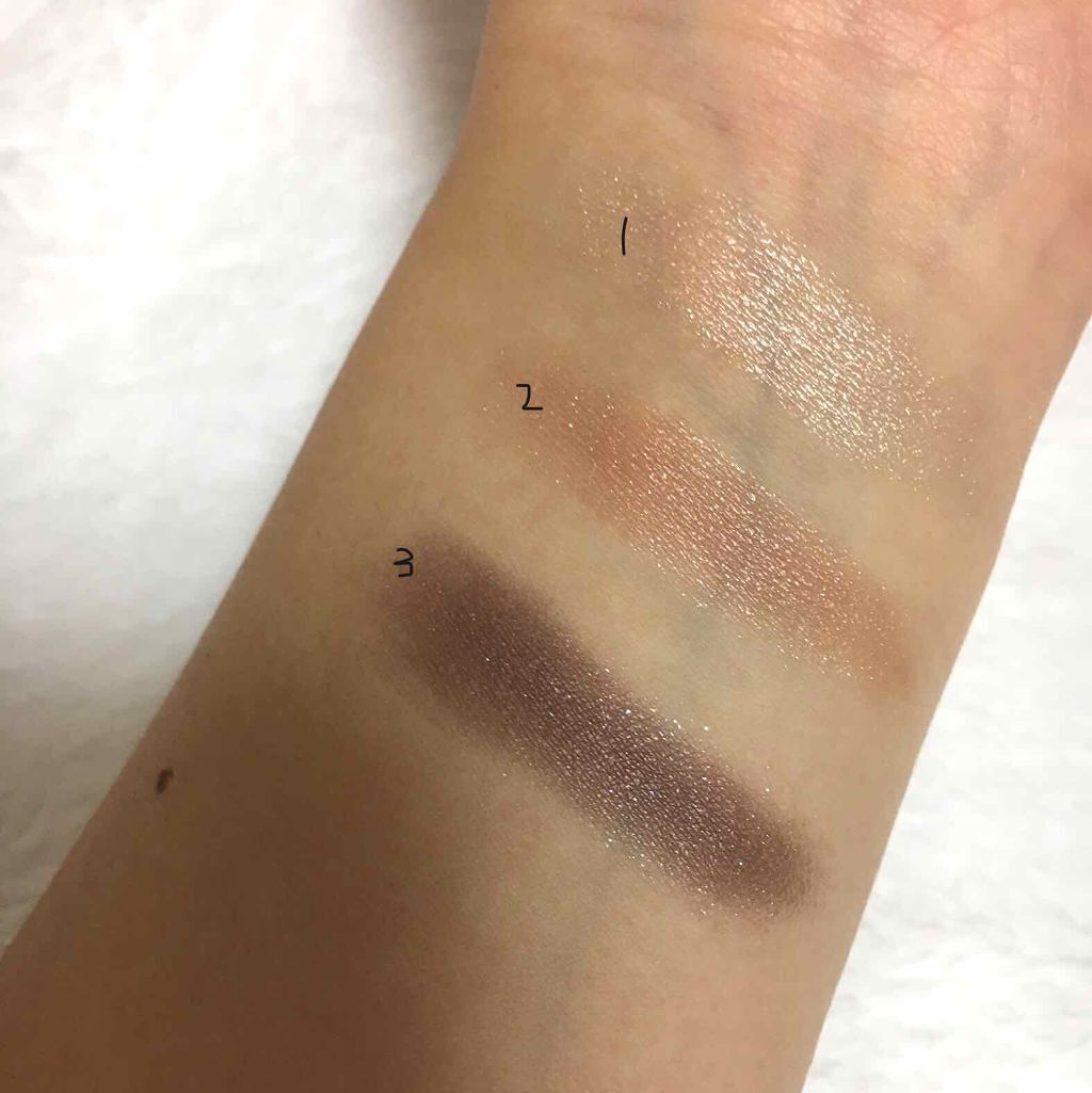 トーンアップアイシャドウ/CEZANNE/アイシャドウパレットを使ったクチコミ(3枚目)