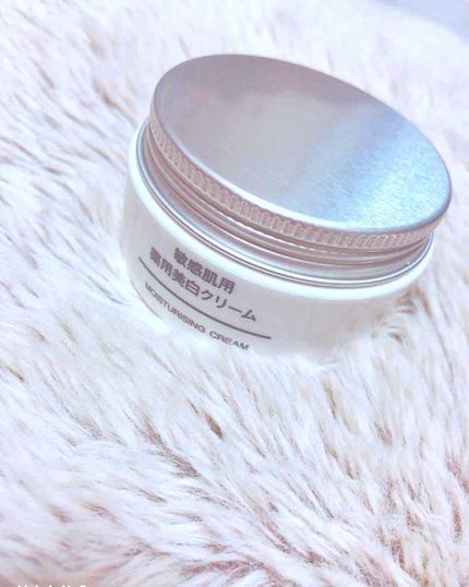 敏感肌用薬用美白クリーム/無印良品/フェイスクリームを使ったクチコミ(1枚目)