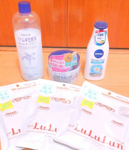 ハトムギ保湿ジェル(ナチュリエ スキンコンディショニングジェル)/ナチュリエ/美容液を使ったクチコミ(4枚目)