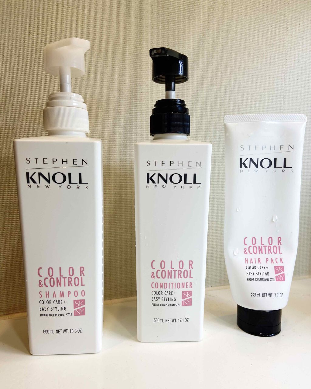 カラーコントロール ヘアパック/スティーブンノル ニューヨーク/ヘアマスク・ヘアパックを使ったクチコミ（1枚目）