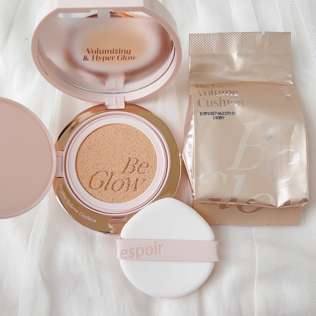 プロテーラービーグロウクッション/espoir/クッションファンデーションを使ったクチコミ(2枚目)