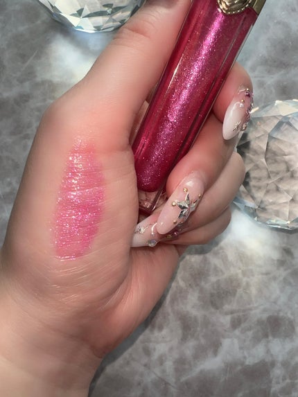 リッチ&ダズリン ハイシャイン スパークリング リップグロス/Too Faced/リップグロスを使ったクチコミ(2枚目)