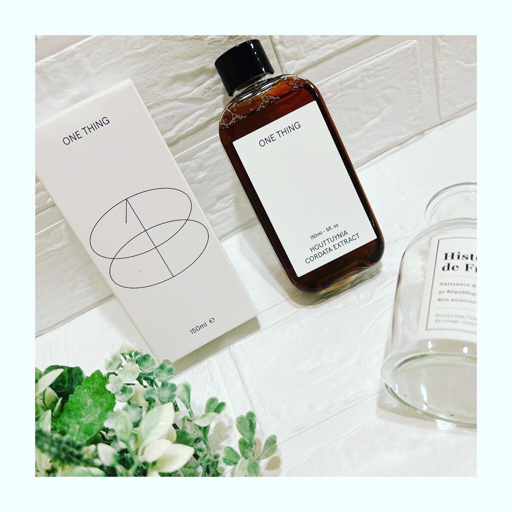 ドクダミ化粧水/ONE THING/化粧水を使ったクチコミ（3枚目）