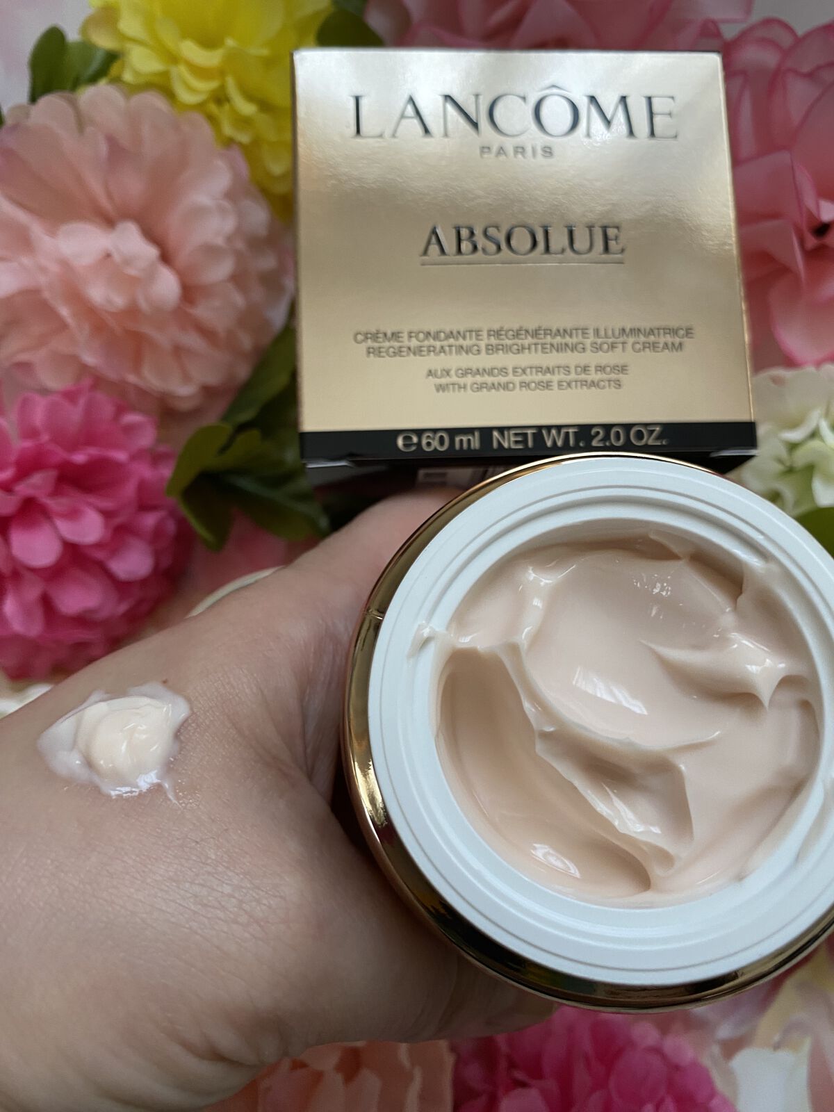 アプソリュ ソフトクリーム/LANCOME/フェイスクリームを使ったクチコミ（3枚目）