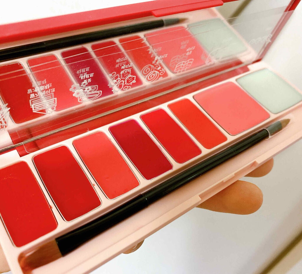 プレイカラーリップ&チーク/ETUDE/口紅を使ったクチコミ(2枚目)