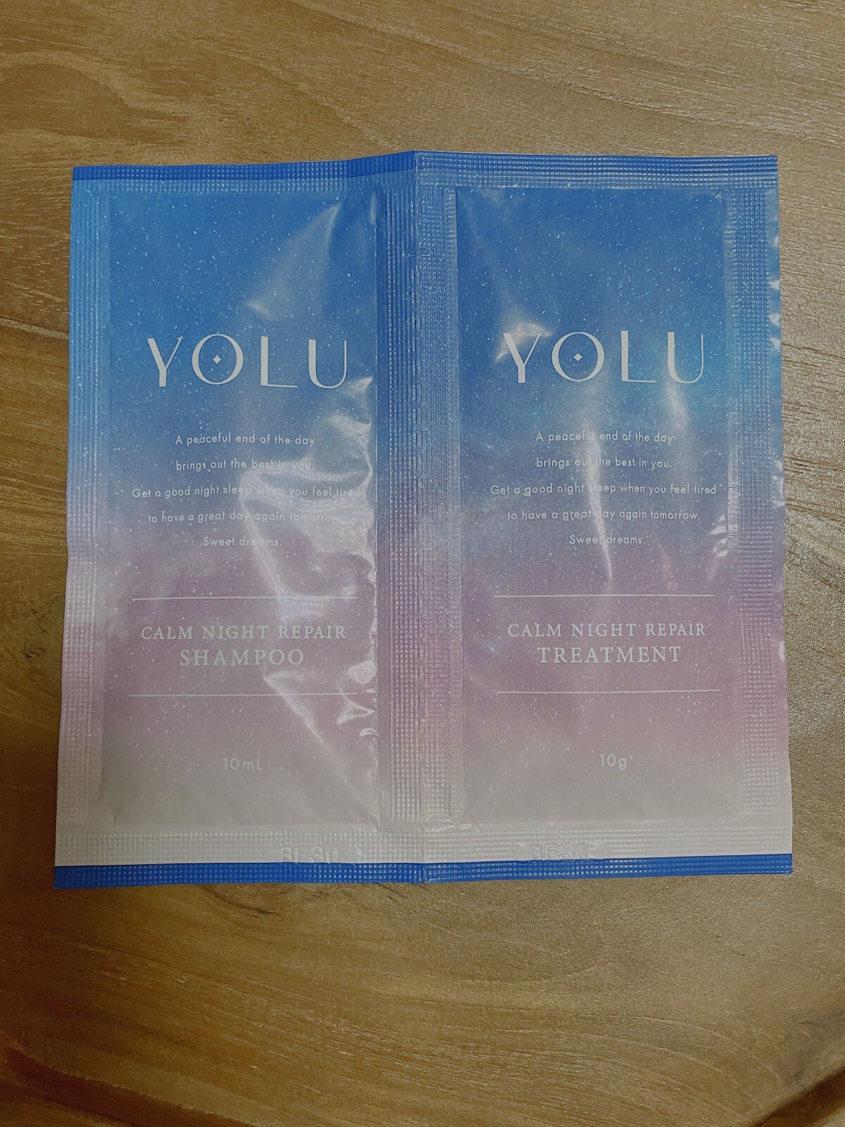 カームナイトリペアシャンプー/トリートメント/YOLU/市販シャンプーを使ったクチコミ(4枚目)