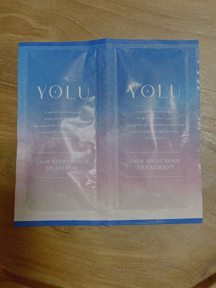 カームナイトリペアシャンプー/トリートメント/YOLU/市販シャンプーを使ったクチコミ(4枚目)