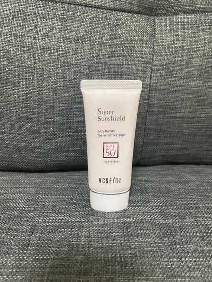 スーパーサンシールド ブライトフィット/ACSEINE/日焼け止めミルクを使ったクチコミ(1枚目)