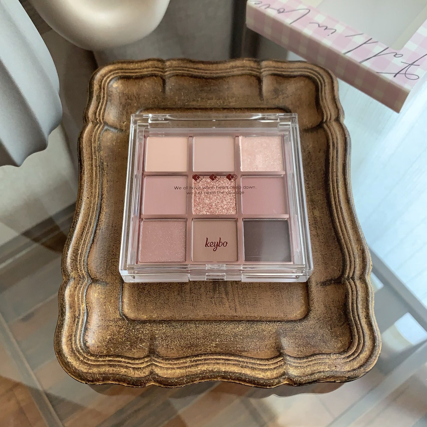 KEYBO FALL IN LOVE SHADOW PALETTE/keybo/アイシャドウパレットを使ったクチコミ(8枚目)