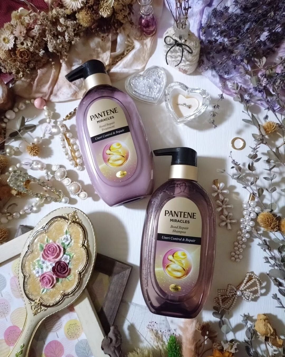 ミラクルズ うねりコントロール&リペア ボンドリペア シャンプー/トリートメント/パンテーン/市販シャンプーを使ったクチコミ(1枚目)