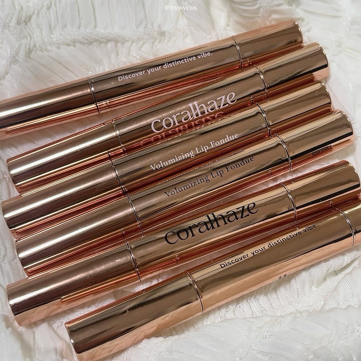 ボリューマイジングフォンデュリップ/Coralhaze/口紅を使ったクチコミ（3枚目）