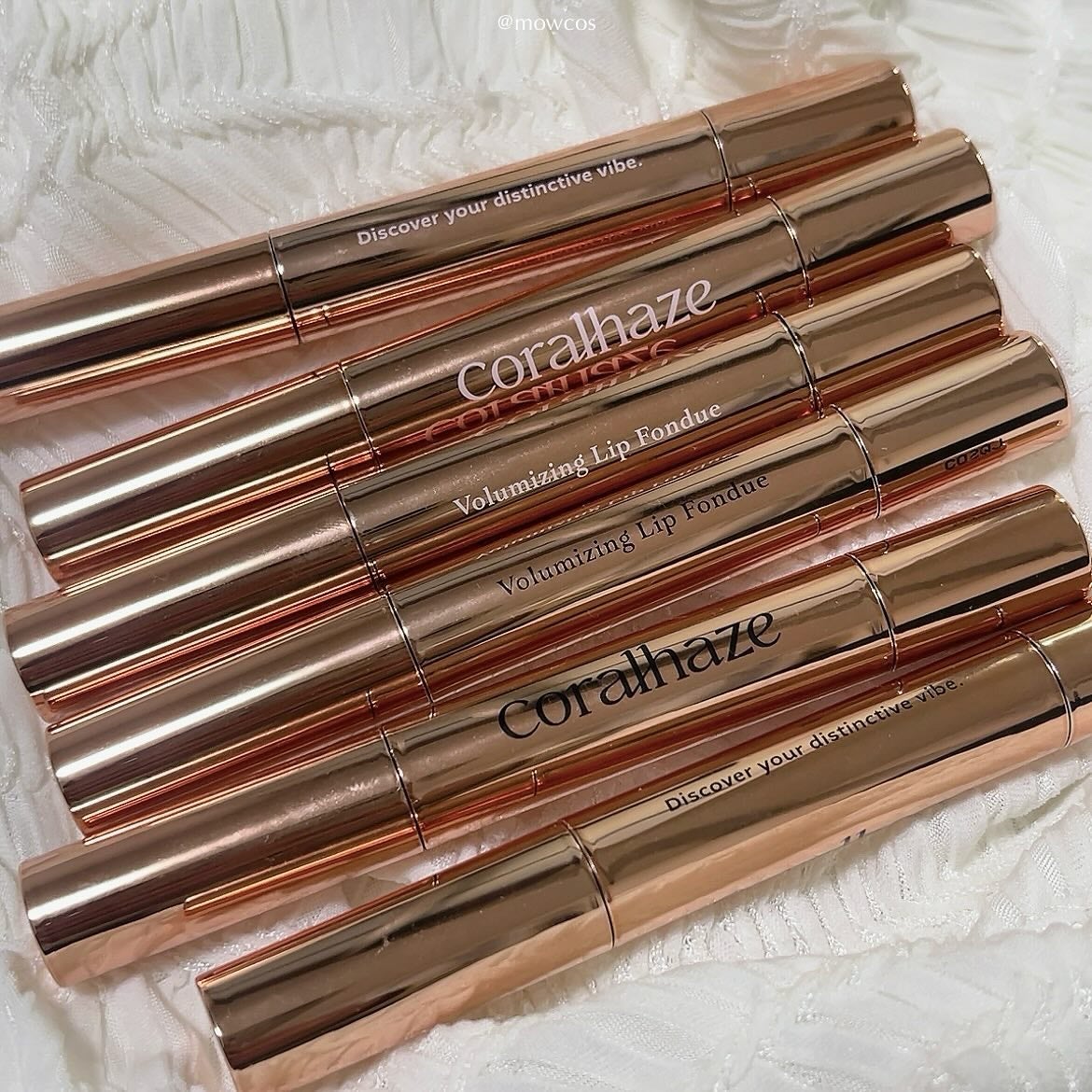 ボリューマイジングフォンデュリップ/Coralhaze/口紅を使ったクチコミ(3枚目)