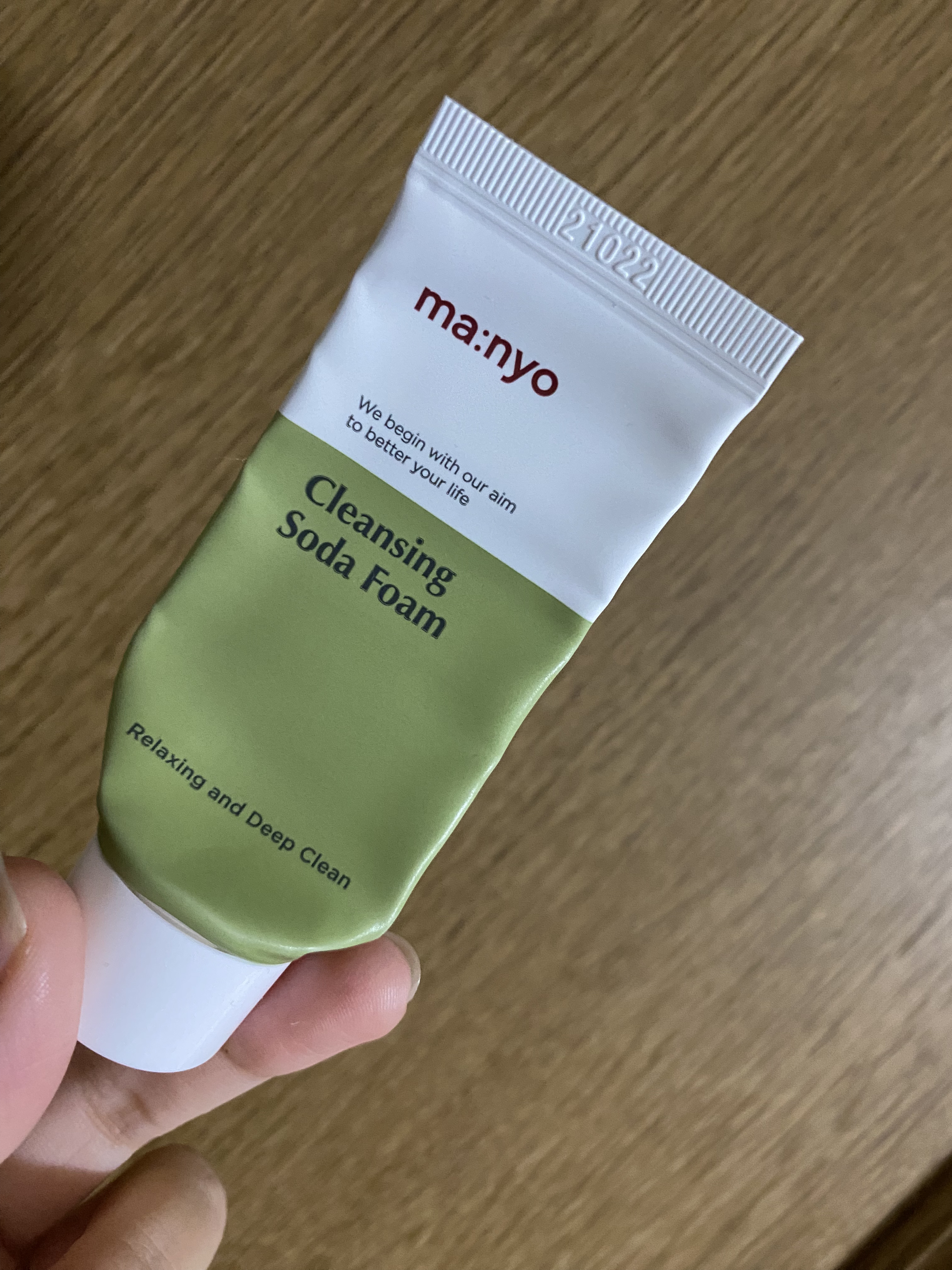 ソーダ洗顔料/manyo/洗顔フォームを使ったクチコミ（3枚目）