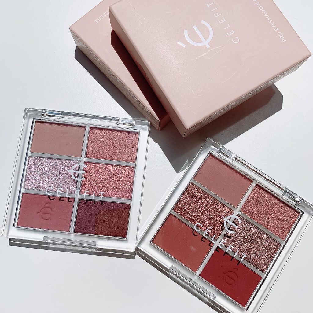 プロアイシャドウパレットセシル/CELEFIT/アイシャドウパレットを使ったクチコミ(1枚目)