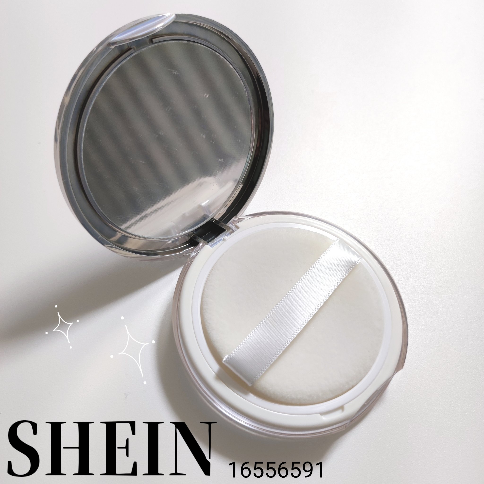 ルースパウダーケース/SHEIN/ルースパウダーを使ったクチコミ（1枚目）