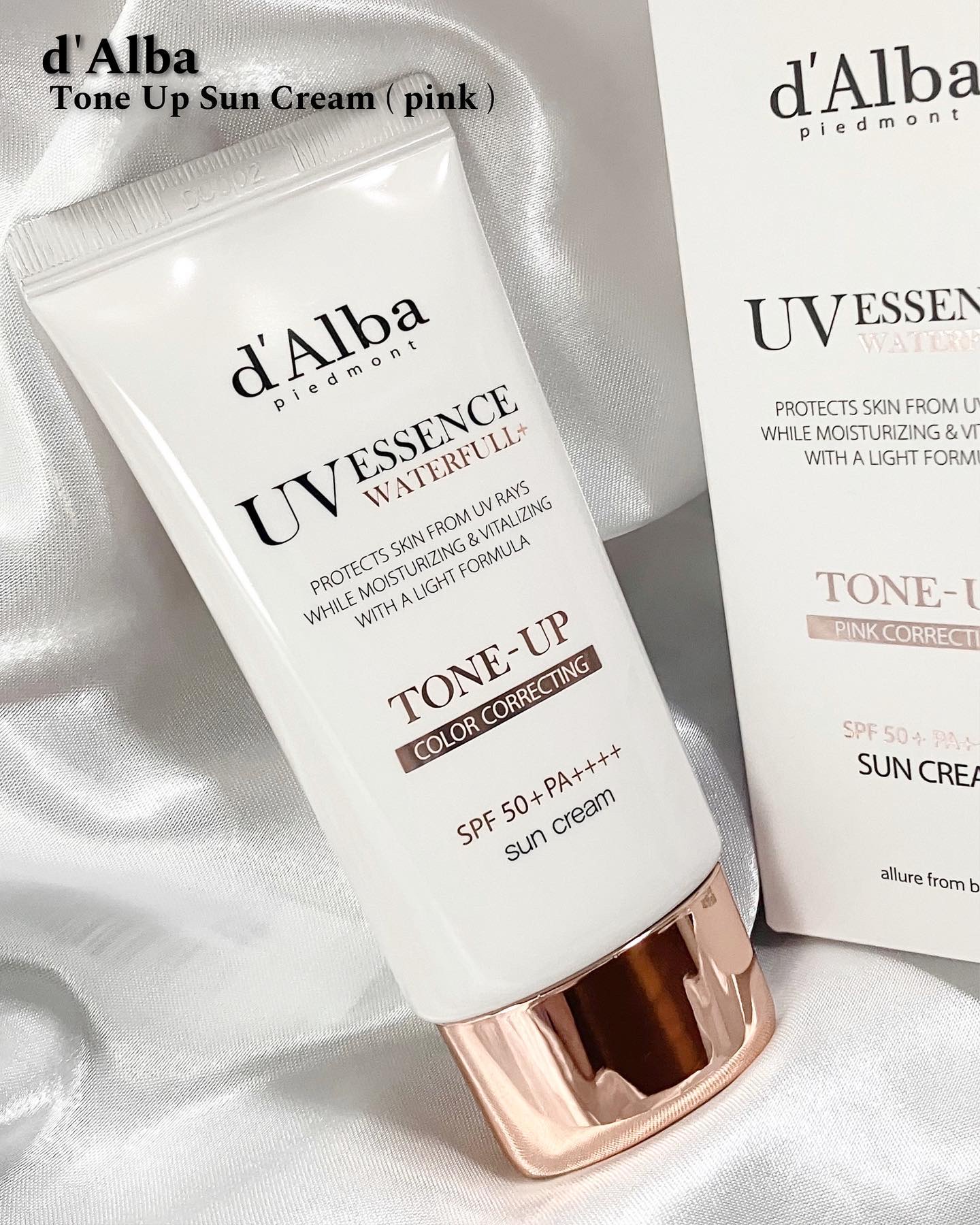 ウォータフルトーンアップサンクリーム/ダルバ/日焼け止めクリームを使ったクチコミ（2枚目）