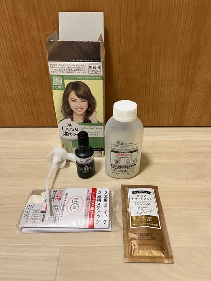 泡カラー/リーゼ/ヘアカラーを使ったクチコミ(4枚目)
