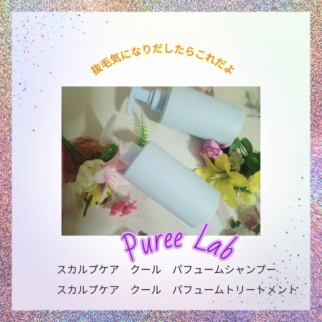 スカルプケアクールパフュームシャンプー/Puree Lab/市販シャンプーを使ったクチコミ(1枚目)