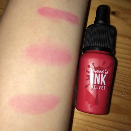 インク ベルベット/PERIPERA/口紅を使ったクチコミ(4枚目)