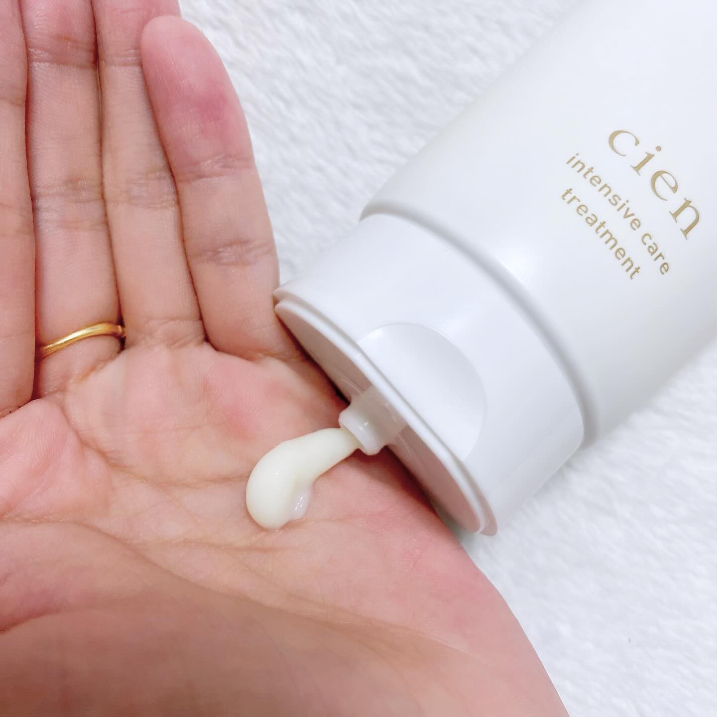 intensive care treatment/Cien/洗い流すヘアトリートメントを使ったクチコミ（3枚目）