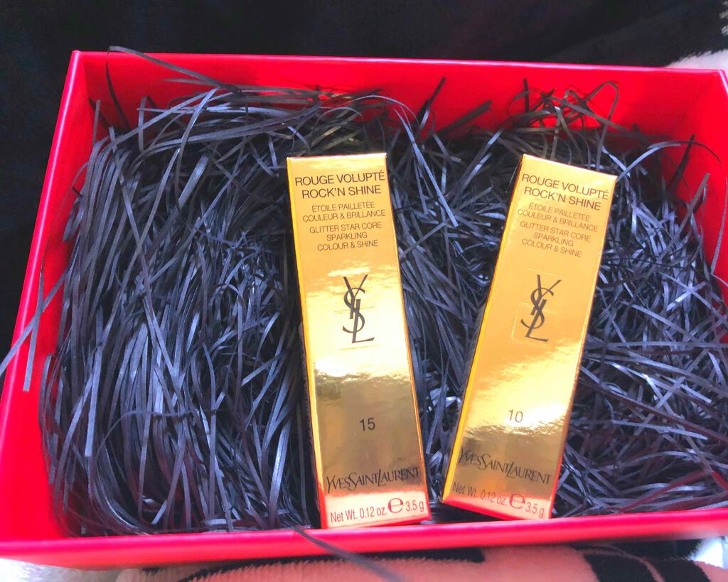 ルージュ ヴォリュプテ ロックシャイン/YVES SAINT LAURENT BEAUTE/口紅を使ったクチコミ（1枚目）