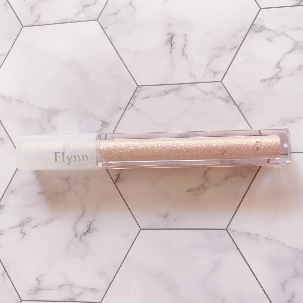 ライトキャッチャーリキッドグリッター 03 ピーチライト/Flynn/グリッターを使ったクチコミ（2枚目）