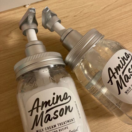 アミノメイソン ディープモイスト ホイップクリーム シャンプー/ミルククリーム ヘアトリートメント/アミノメイソン/市販シャンプーを使ったクチコミ(1枚目)