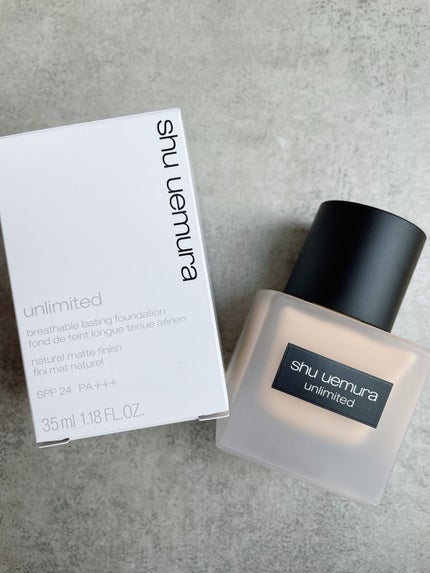 (旧)アンリミテッド ラスティング フルイド/shu uemura/リキッドファンデーションを使ったクチコミ(6枚目)