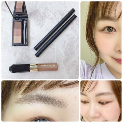 インディケイト アイブロウリキッド 02 ダークブラウン/Celvoke/リキッドアイブロウを使ったクチコミ(3枚目)